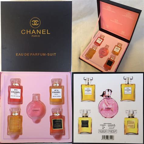 confezioni regalo per profumi chanel|Chanel perfume gift sets.